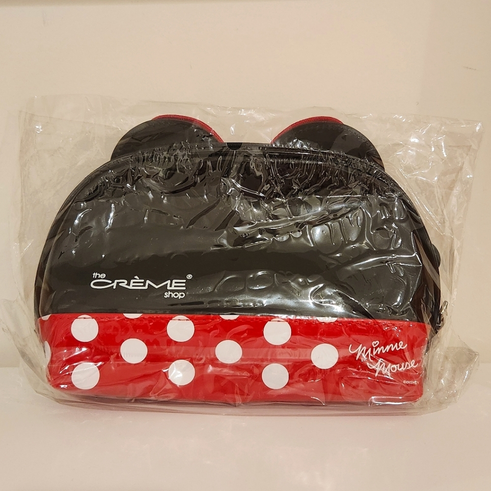 NWT Disney Minnie Mouse Makeup Bag - The Crème Shop - Picture 4 of 4
